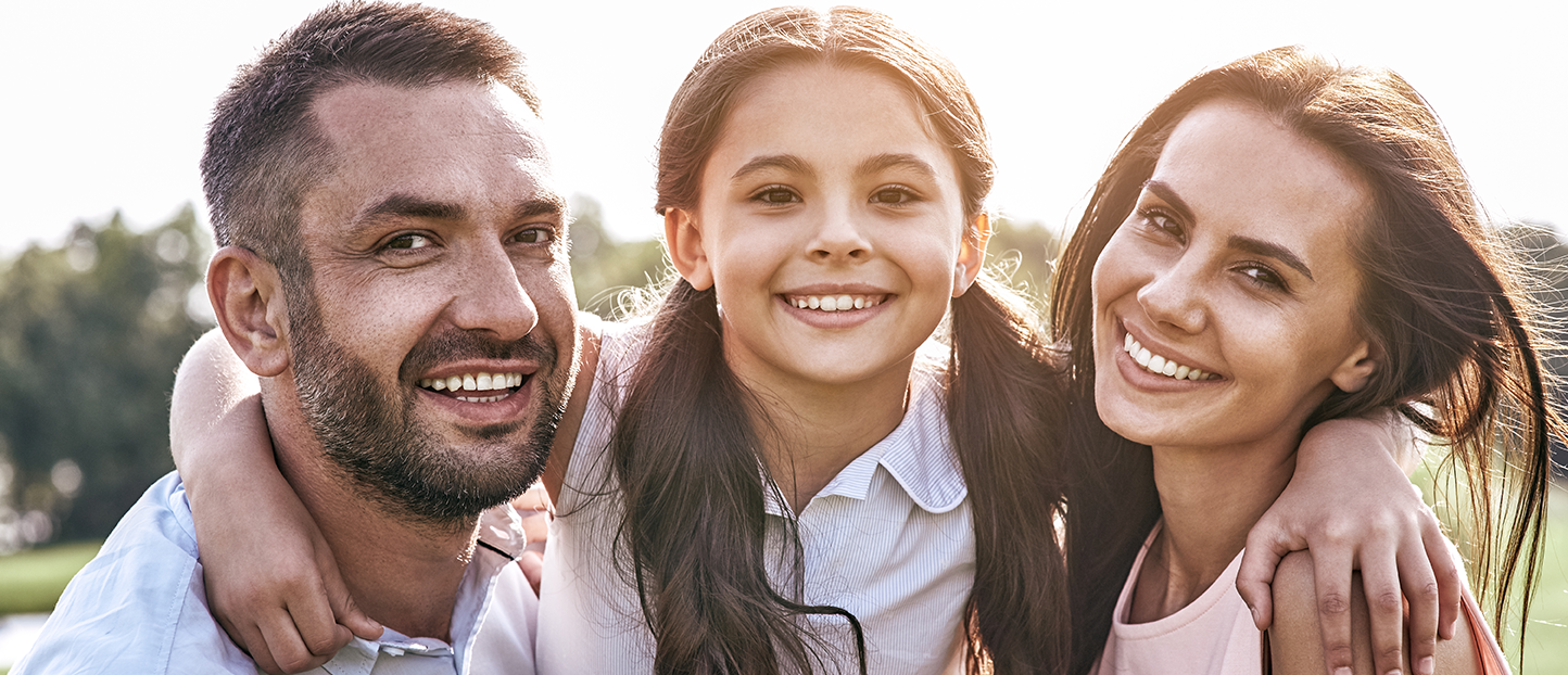 smiling family